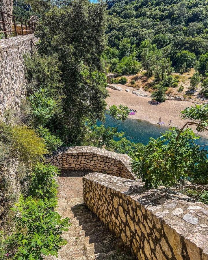 Entre Uzes Et Le Pont Du Gard Le Cocon De Sophia A Deux Pas Des Gorges Du Gardon Apartment Collias Ngoại thất bức ảnh
